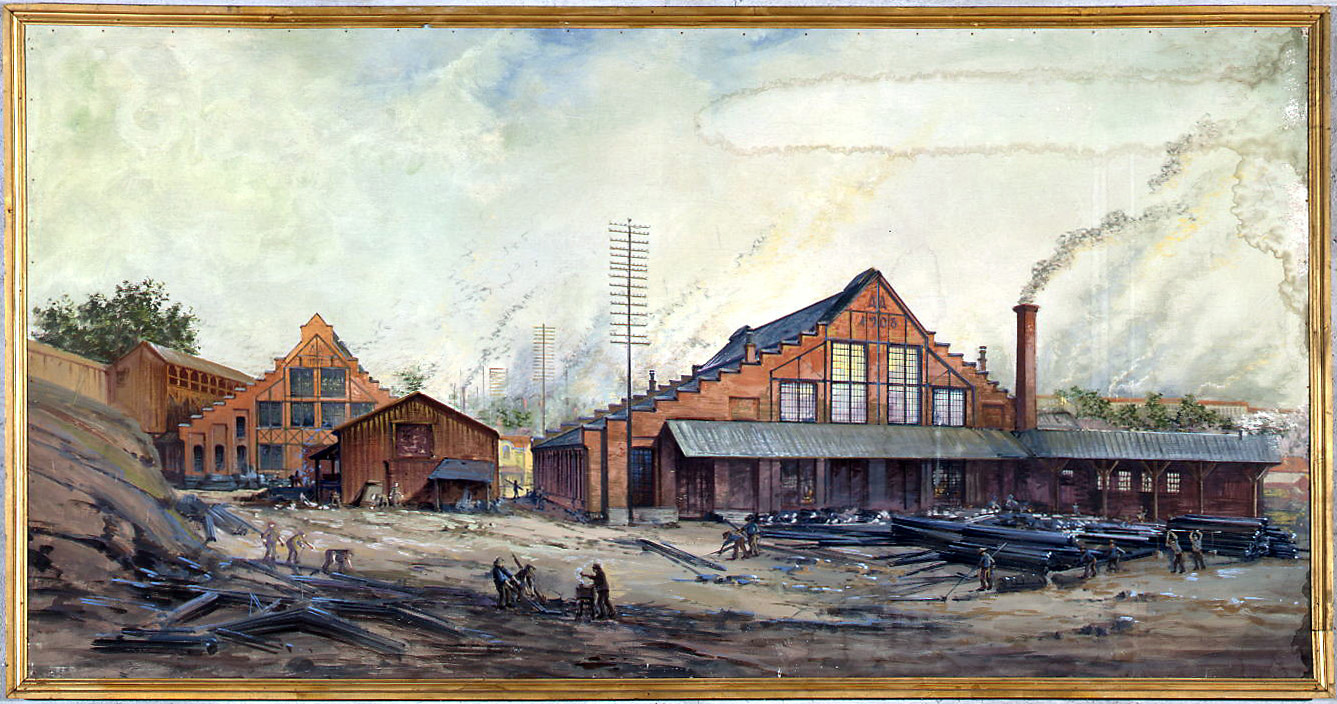 Jens Wangs Industribilder Fra 1914 | Industrimuseum - Norsk ...